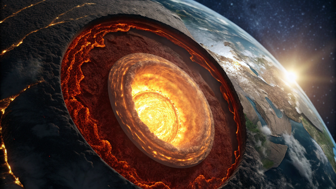 O núcleo da Terra está vazando: geólogos flagram gás raro e antigo escapando misteriosamente de rochas vulcânicas