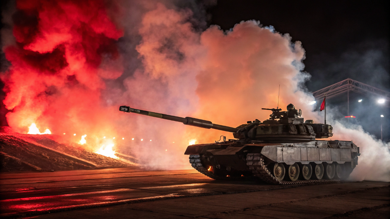 O sistema russo Shtora-1 detecta um laser inimigo em milissegundos e dispara fumaça metálica antes que o operador consiga apertar o gatilho