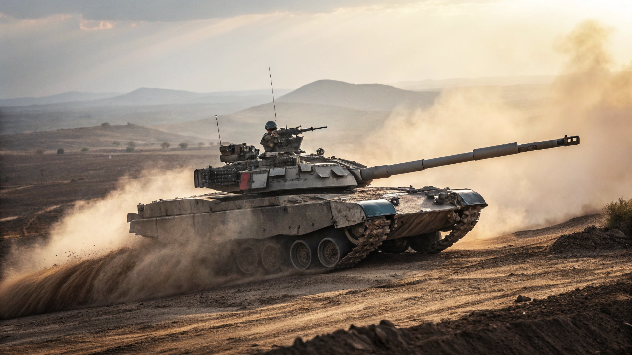 O tanque chinês Type 96 com canhão de 125 mm e carregamento automático representa o salto tecnológico das forças blindadas terrestres da Ásia