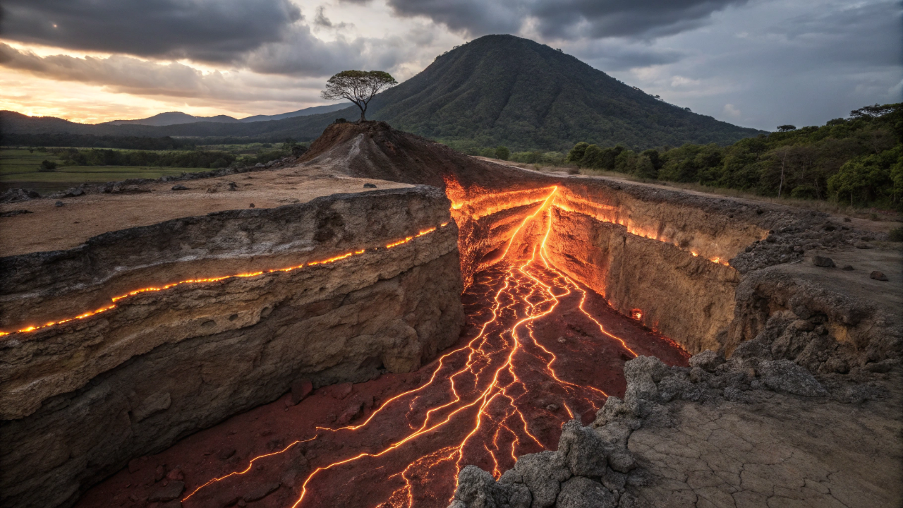 O vulcão fossilizado de 1,9 bilhão de anos que passou despercebido no interior do Brasil