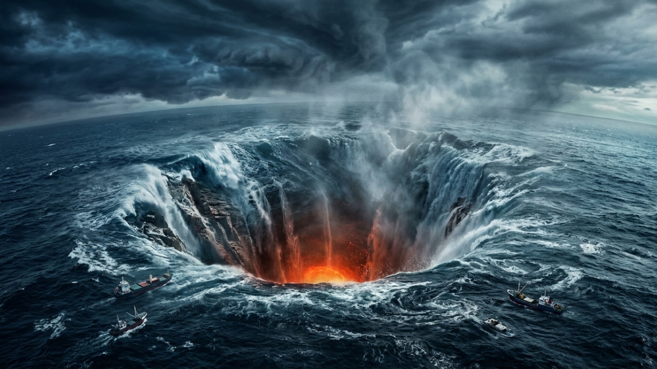 A Terra está sugando os oceanos para dentro do seu núcleo e a ciência finalmente entendeu o que acontece lá embaixo