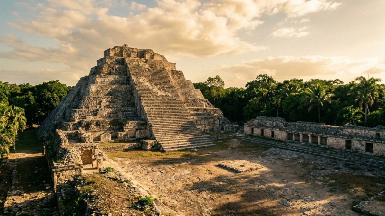 Cidade perdida com 15 pirâmides e canais de água sofisticados é mapeada por lasers sob a densa selva tropical da Guatemala neste mês