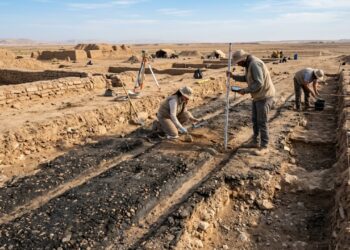 Cientistas encontram vestígios de asfalto e marcas de rodas em estrada de cinco mil anos que conectava cidades na antiga Mesopotâmia
