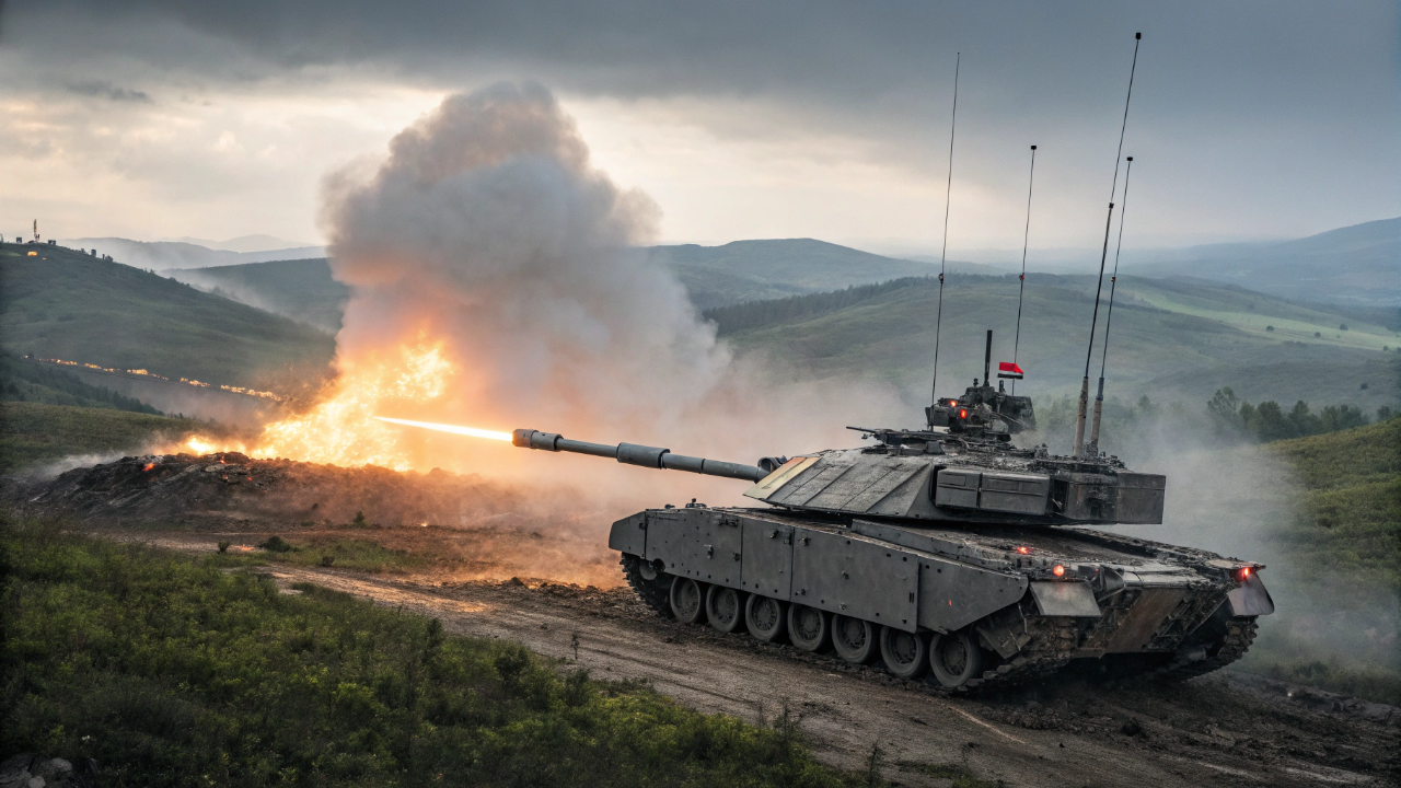 Os radares Elta monitoram 360 graus ao redor do tanque e disparam uma nuvem de metal antes que qualquer projétil chegue perto da blindagem
