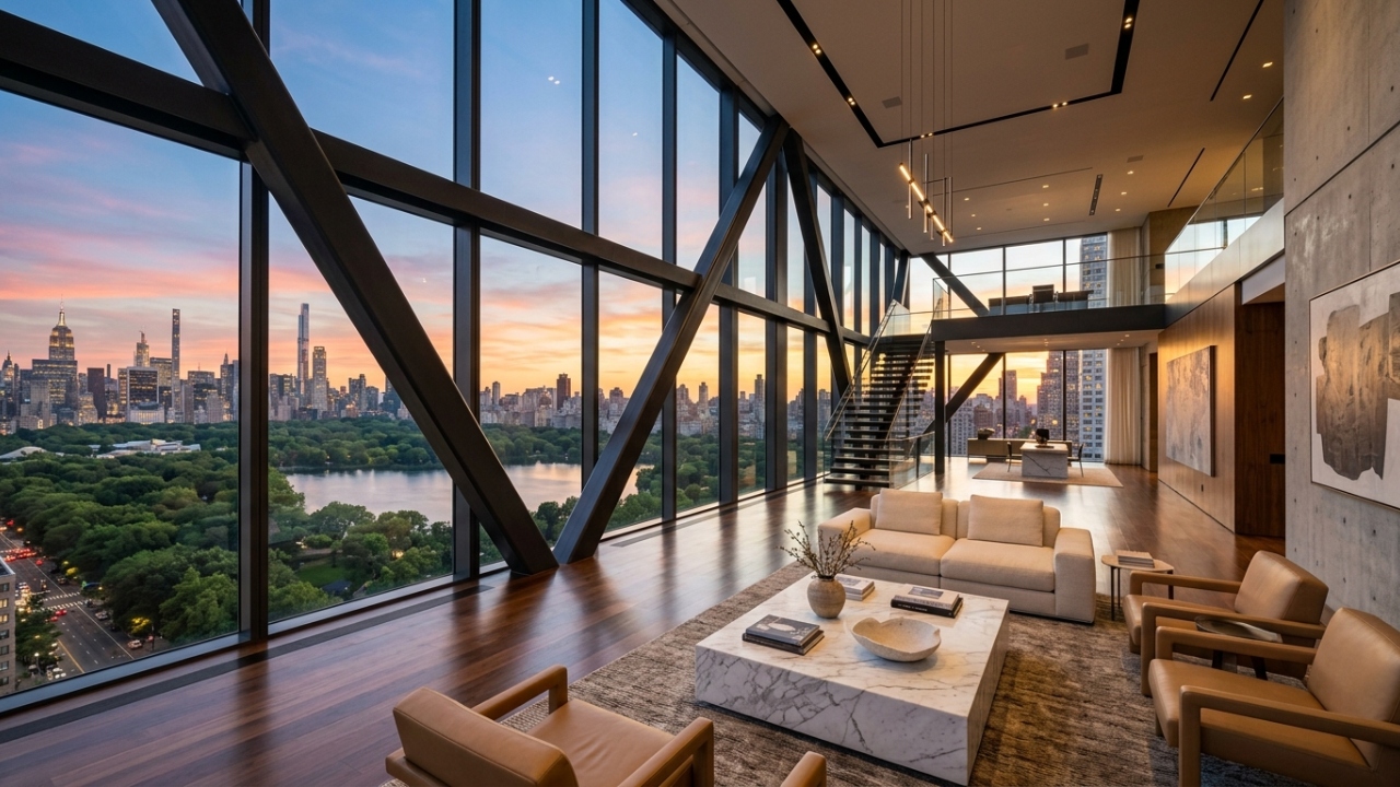 Com pé-direito de 6,7 metros e design de Jean Nouvel, a cobertura de US$ 63 milhões em Nova York virou o maior troféu imobiliário de Manhattan