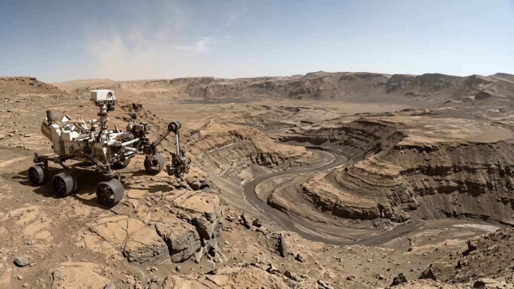 Rover Perseverance encontra evidências de um rio turbulento que existiu em Marte há bilhões de anos e muda a compreensão sobre o passado úmido do planeta vermelho em nova descoberta
