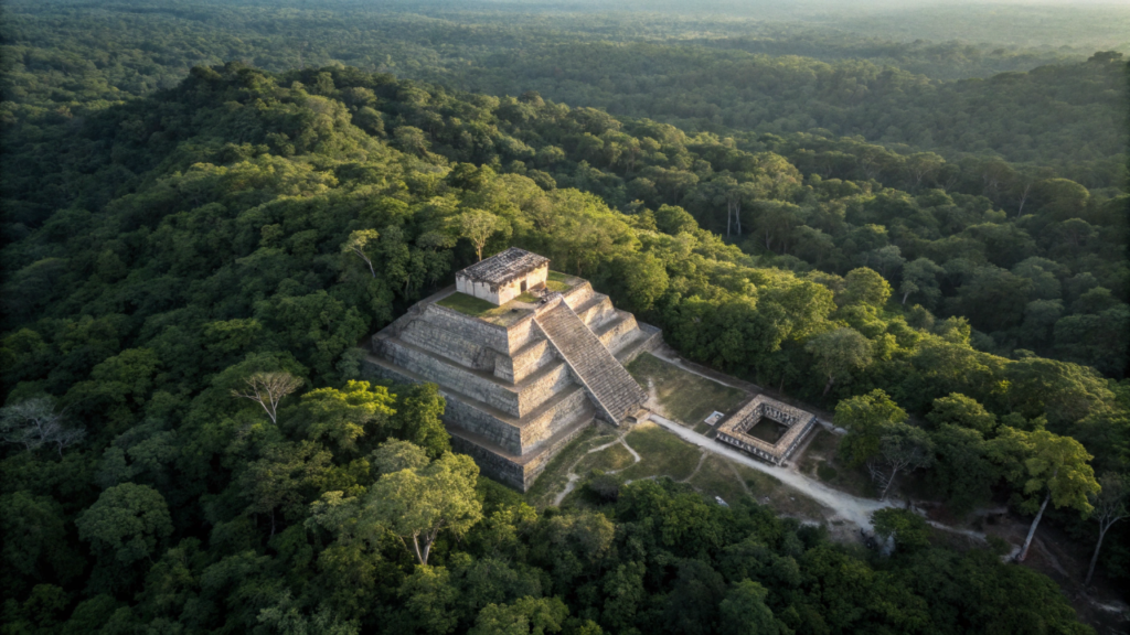 Pesquisadores encontram uma megacidade maia com 6.674 estruturas escondida sob a selva do México