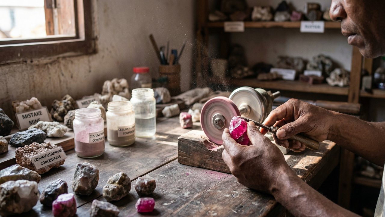 Esqueça o rubi e o berilo vermelho, pois esta gema framboesa só existe em Madagascar e vale uma fortuna, sendo o novo tesouro da geologia