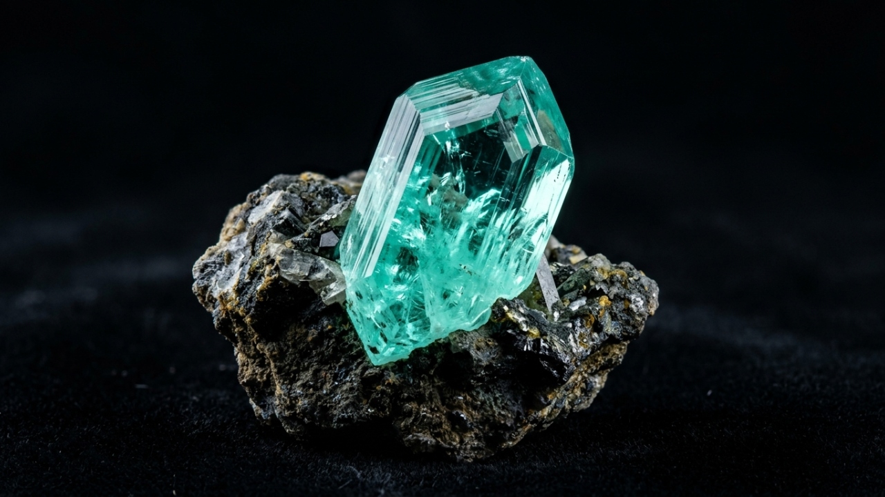 Esqueça a esmeralda e o diamante, pois esta gema azul-esverdeada é tão frágil que raramente é lapidada, sendo o tesouro dos coletores