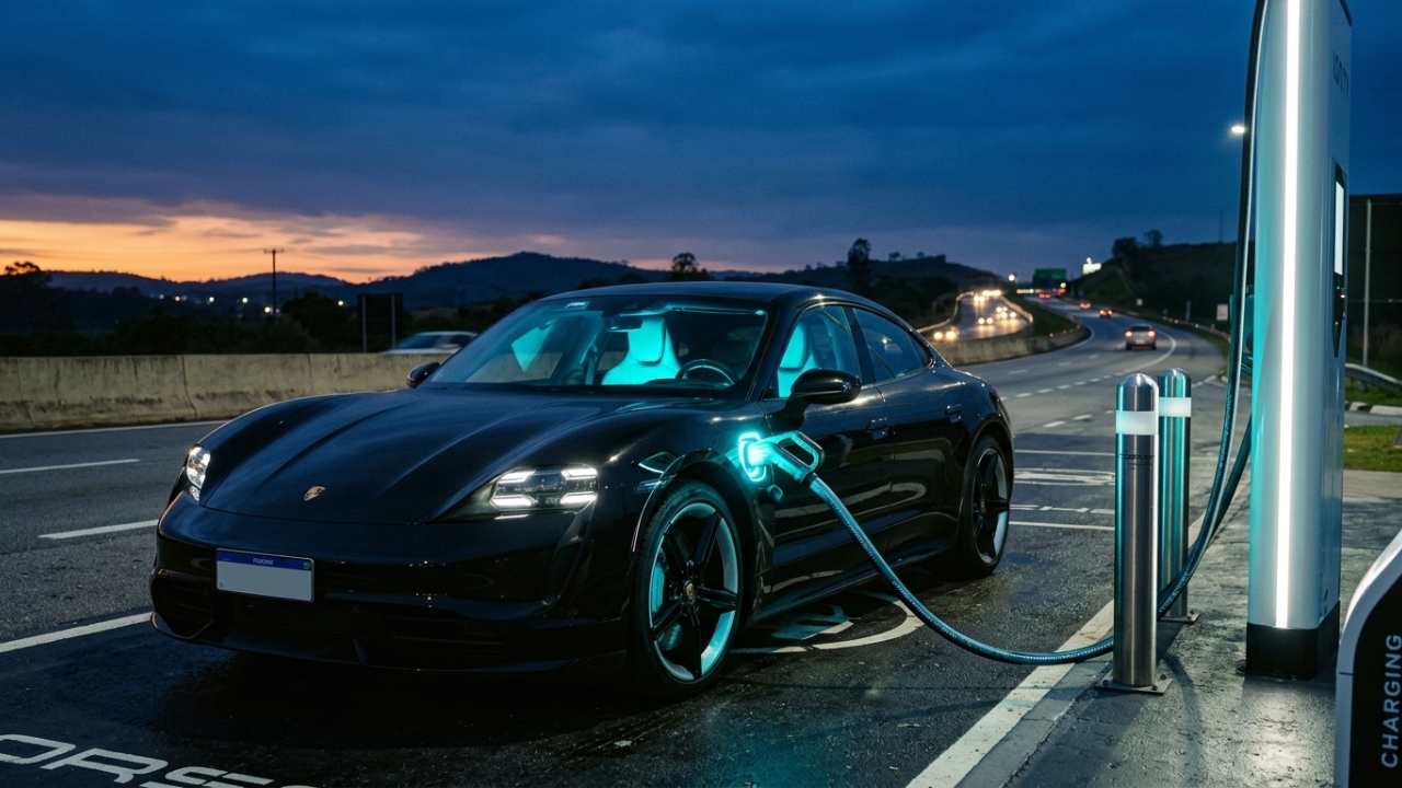 Com sistema de 800 volts que carrega a bateria em apenas 18 minutos, o esportivo elétrico que atinge 250 km/h virou o novo padrão de performance para a elite brasileira