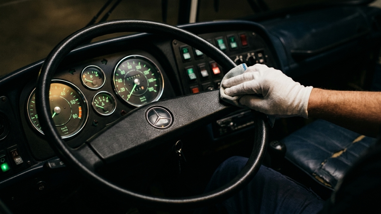 Avaliado em mais de 250 mil reais, o clássico ônibus monobloco dos anos 70 que foi totalmente restaurado virou a nova relíquia cobiçada por colecionadores de todo o país