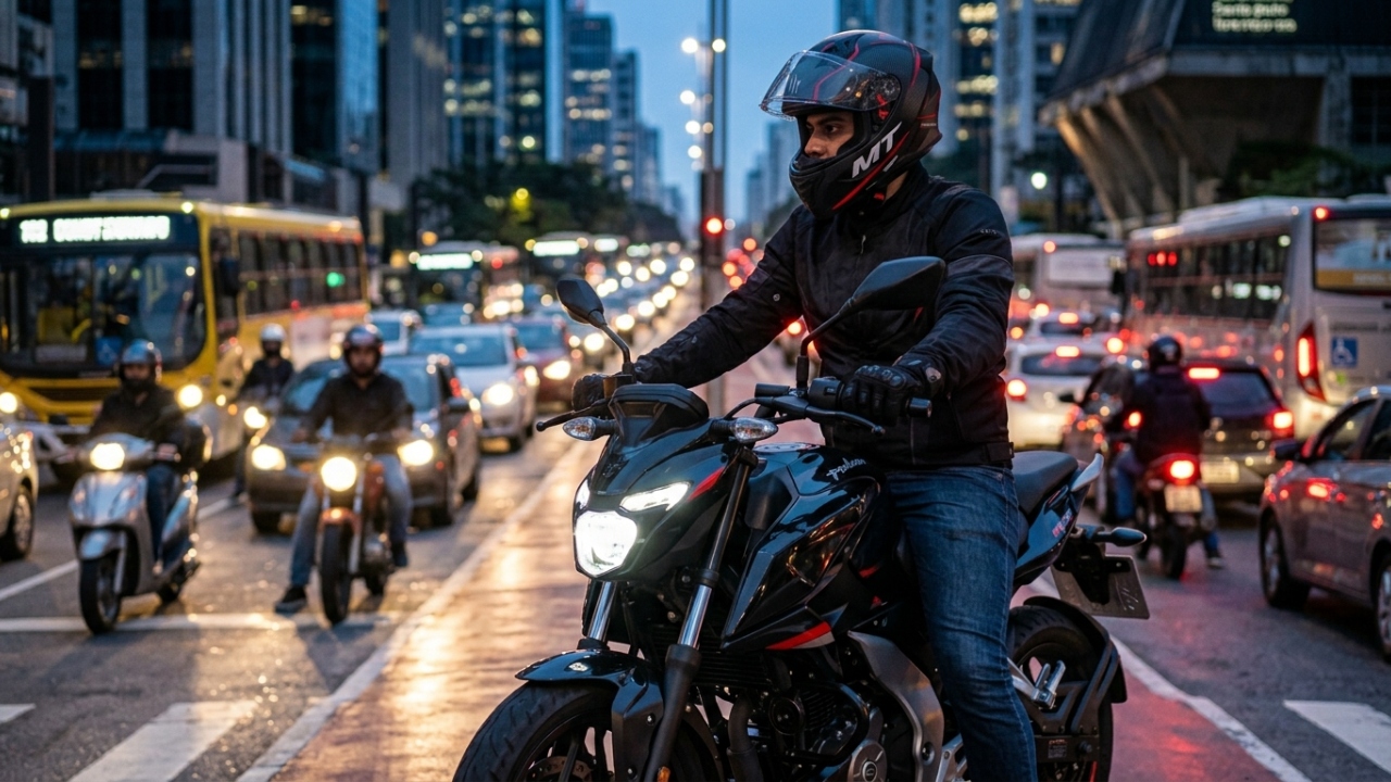 Contando com quatro válvulas e freios ABS de dois canais, a moto indiana de 160cc que entrega 17 cavalos de potência oferece uma ciclística superior aos modelos tradicionais de entrada presentes no mercado brasileiro atual