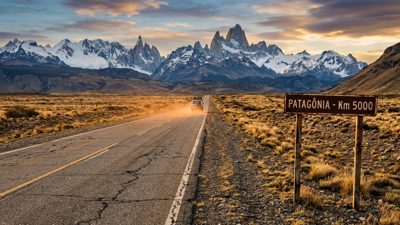 Estrada na Argentina percorre 5.194 km paralela aos Andes; com 236 pontes, a Ruta 40 cruza 11 províncias e virou a rota lendária da Patagônia