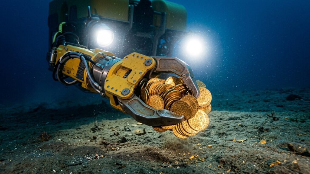 Galeão com 200 toneladas de ouro e esmeraldas a 600 metros de profundidade inicia resgate bilionário que recupera a história daquela civilização naval