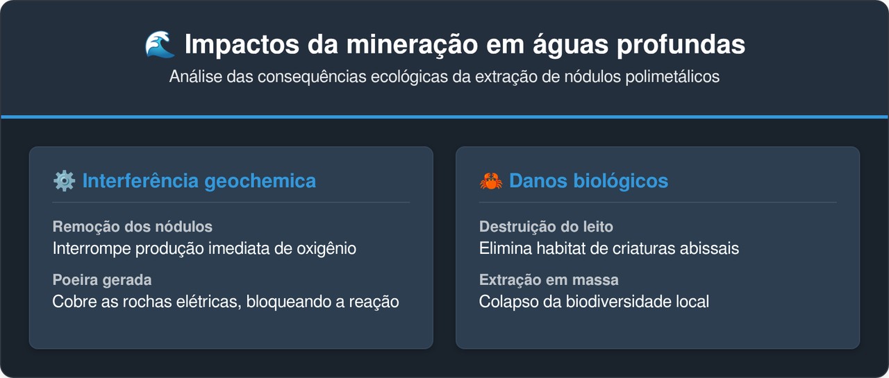 Rochas no fundo do mar estão produzindo oxigênio sozinhas e isso mudou tudo que a ciência acreditava sobre a vida