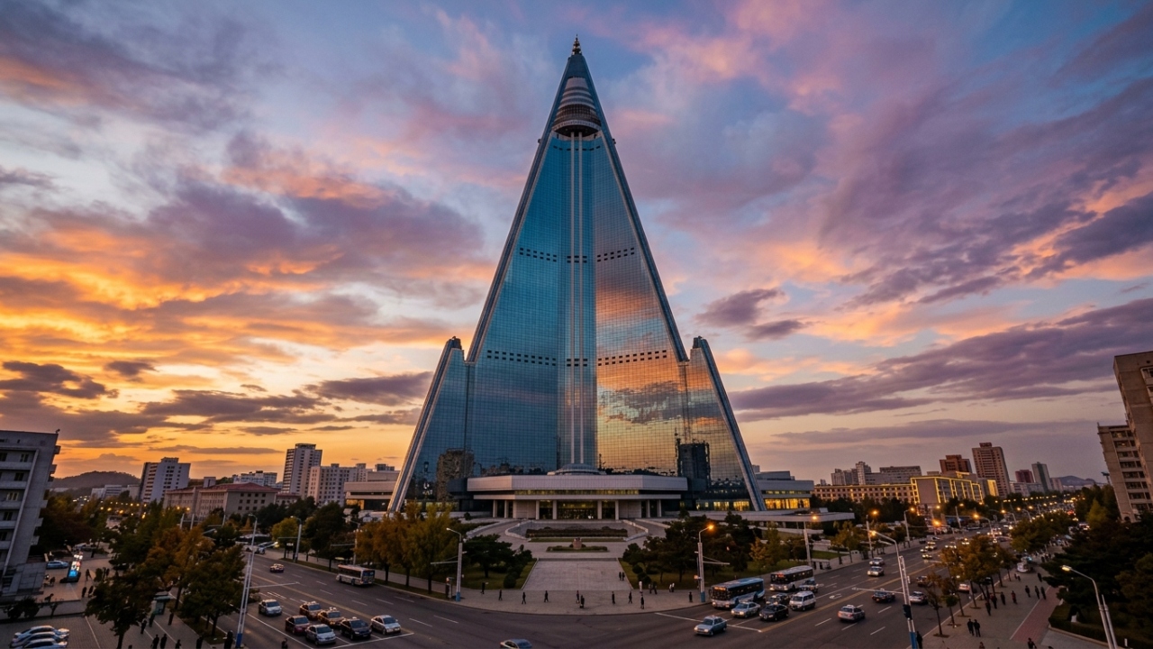 Com 330 metros de altura e formato de pirâmide, o 'Hotel da Perdição' de 105 andares custou bilhões e está abandonado há quase 40 anos sem nunca ter recebido um único hóspede
