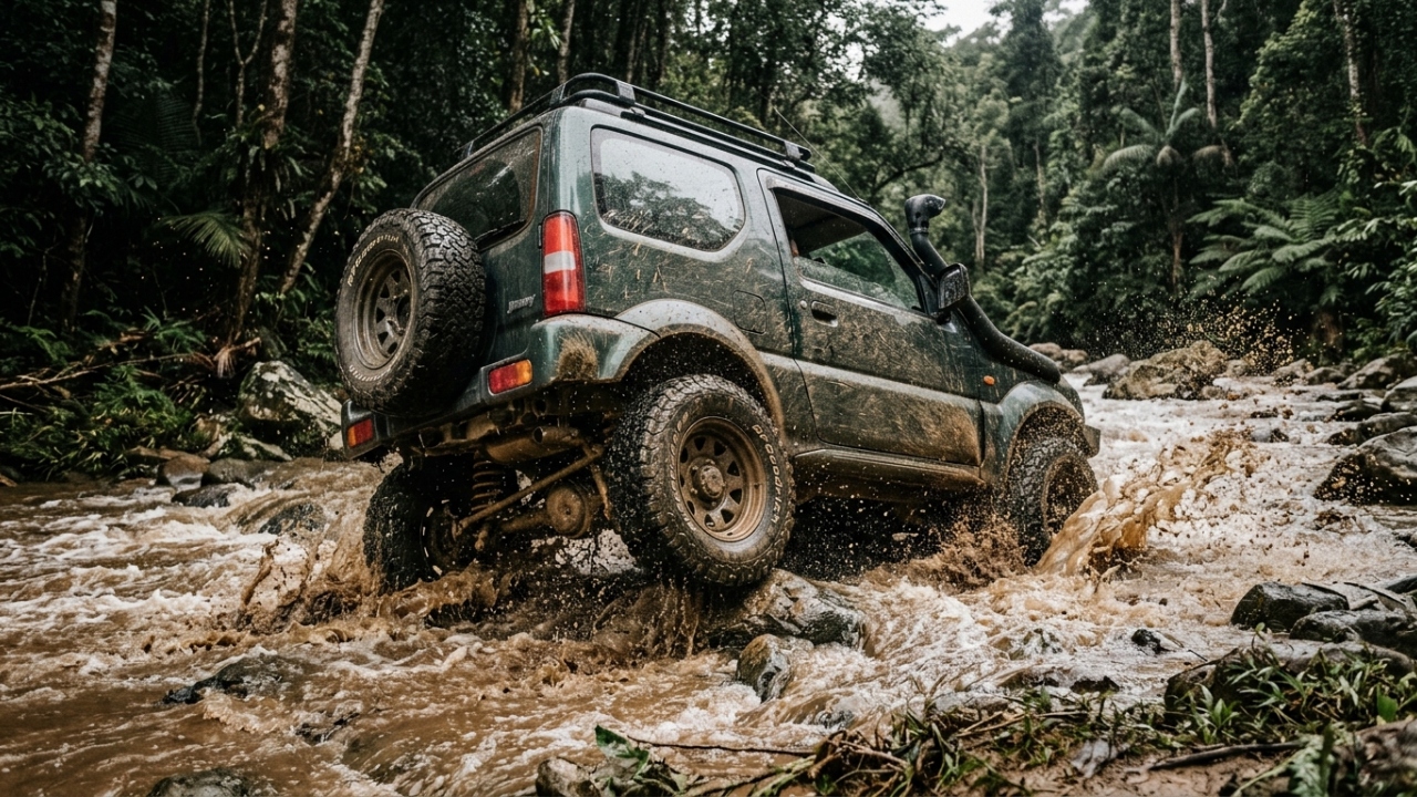 O utilitário esportivo com tração integral e motor de 140 cavalos vence os terrenos mais difíceis e vira a pechincha favorita dos aventureiros