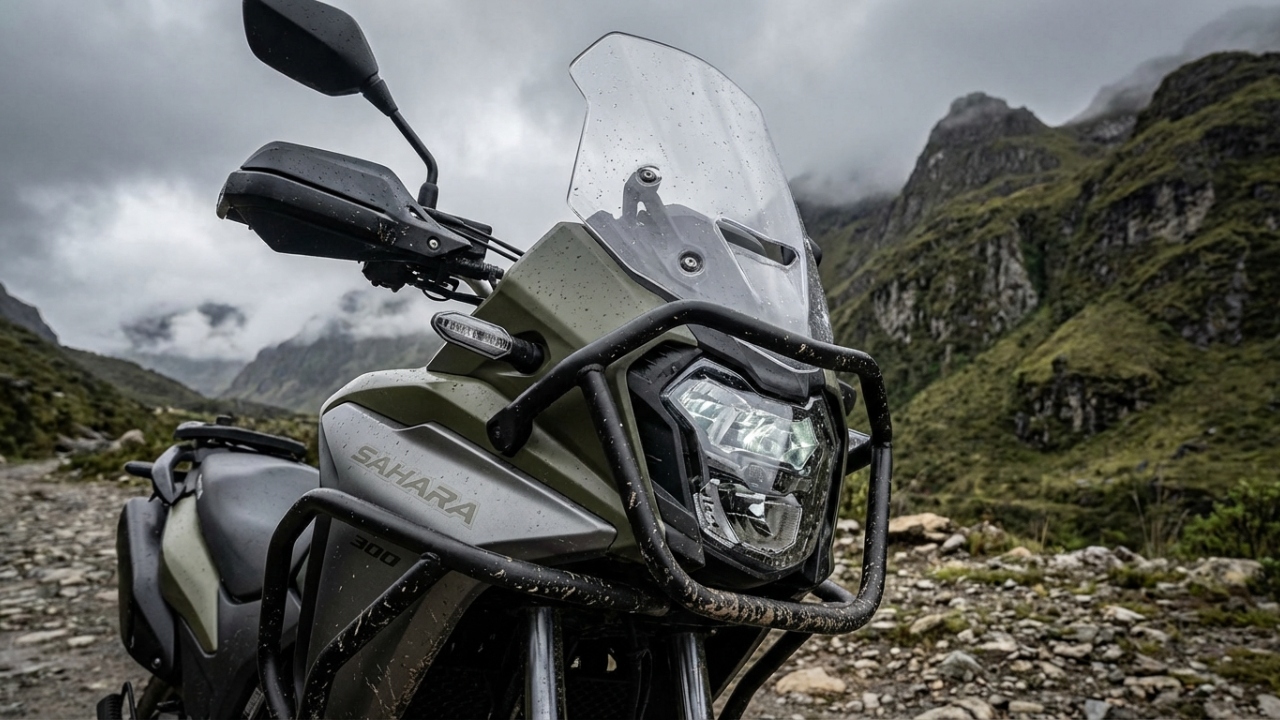 A nova moto de 300 cilindradas, que resgatou um nome icônico dos anos 90, traz painel digital com entrada USB para facilitar a vida de quem encara viagens de longa distância