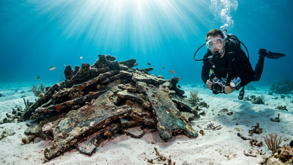 Navio com três mil anos e 20 toneladas de cobre revela rota comercial secreta que sustentava cinco civilizações da antiguidade no fundo do mar