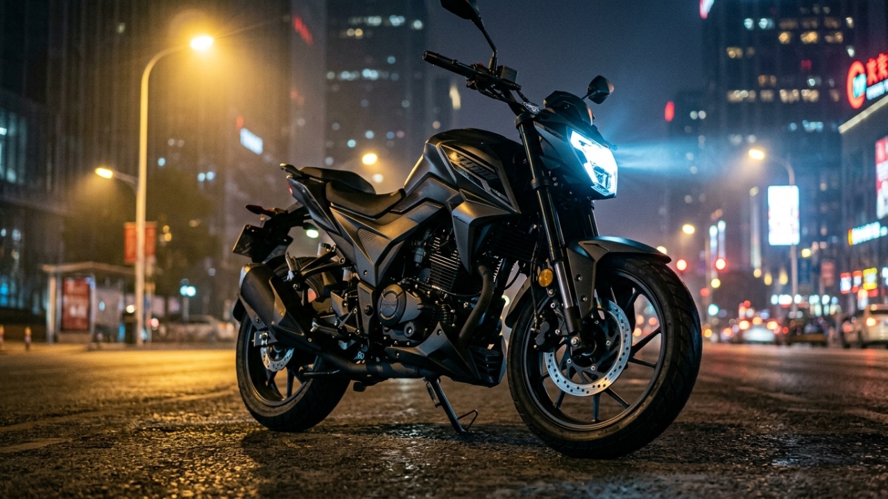 Nova moto de 200 cilindradas por R$ 18.990, com ABS e iluminação full LED, vira pesadelo para Honda e Yamaha no Brasil