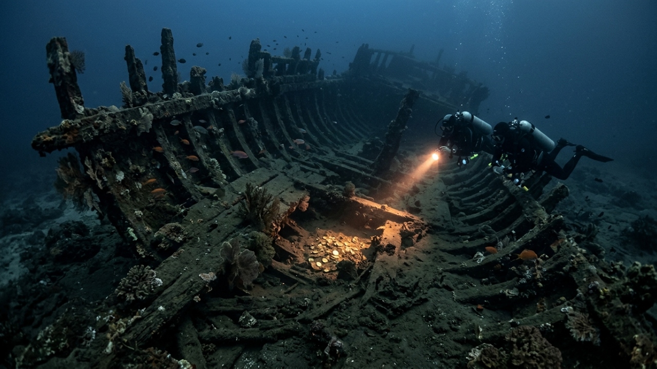 Após 500 anos perdido no fundo do oceano, o navio português carregado com 200 toneladas de diamantes e ouro se tornou o naufrágio mais valioso e procurado da história