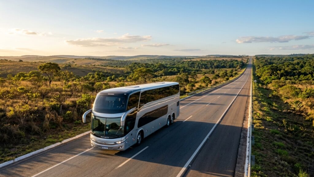 Com mais de 3 mil quilômetros de percurso a linha de ônibus que liga o Rio de Janeiro a Belém é uma das maiores aventuras das rodovias brasileiras