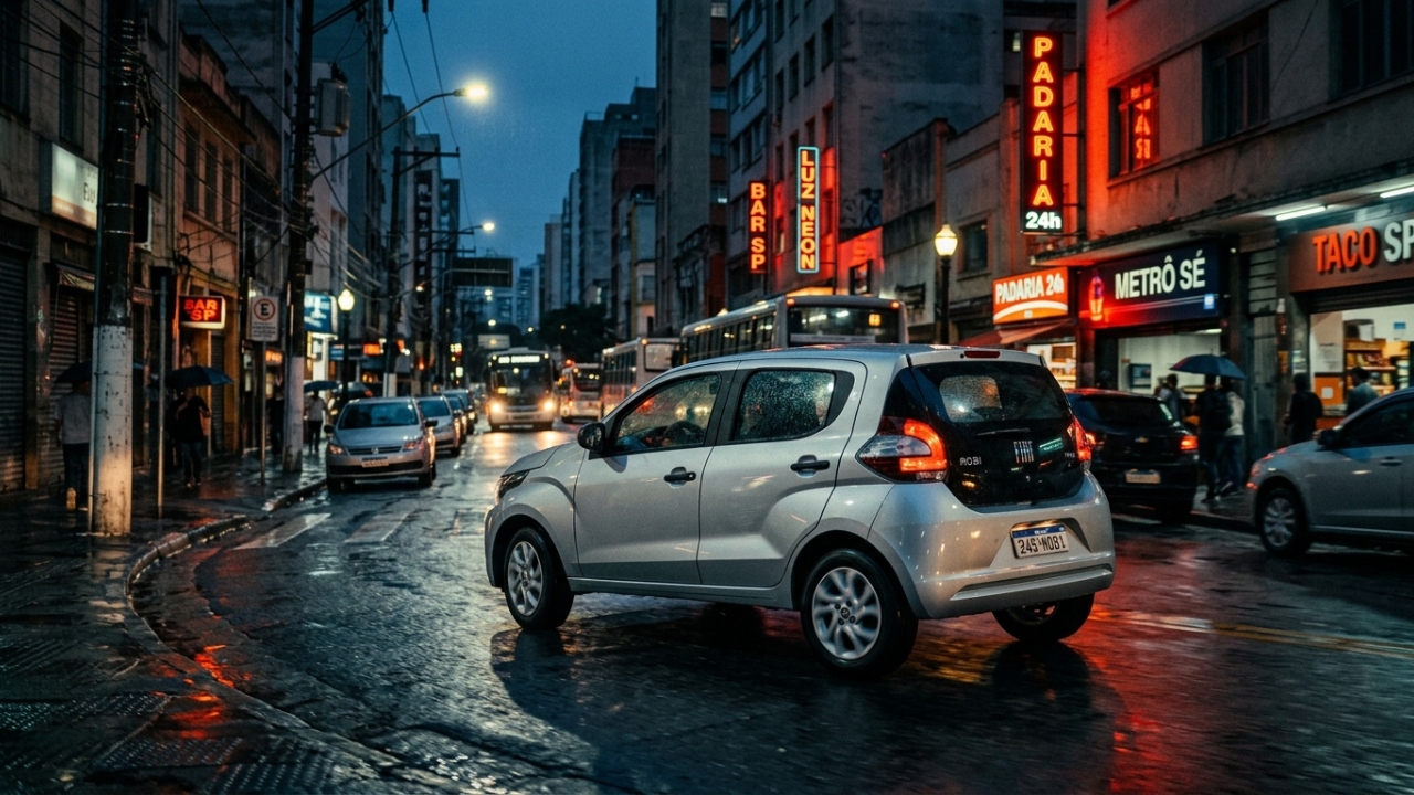 Hatch compacto de 907 kg com motor de quatro cilindros faz até 15 km/l e entrega máxima economia no trânsito urbano brasileiro