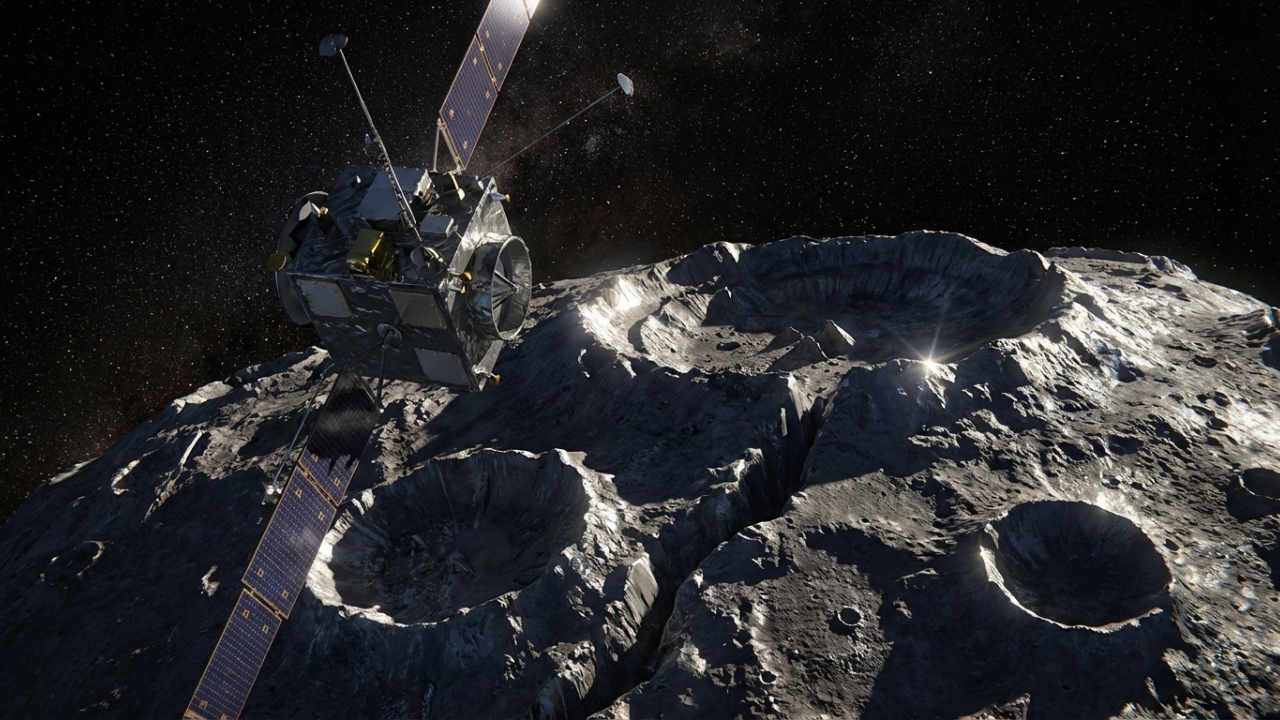 Sonda espacial entra na órbita de asteroide com 200 quilômetros de diâmetro que abriga 10 quintilhões de dólares em metais preciosos e ferro pesado