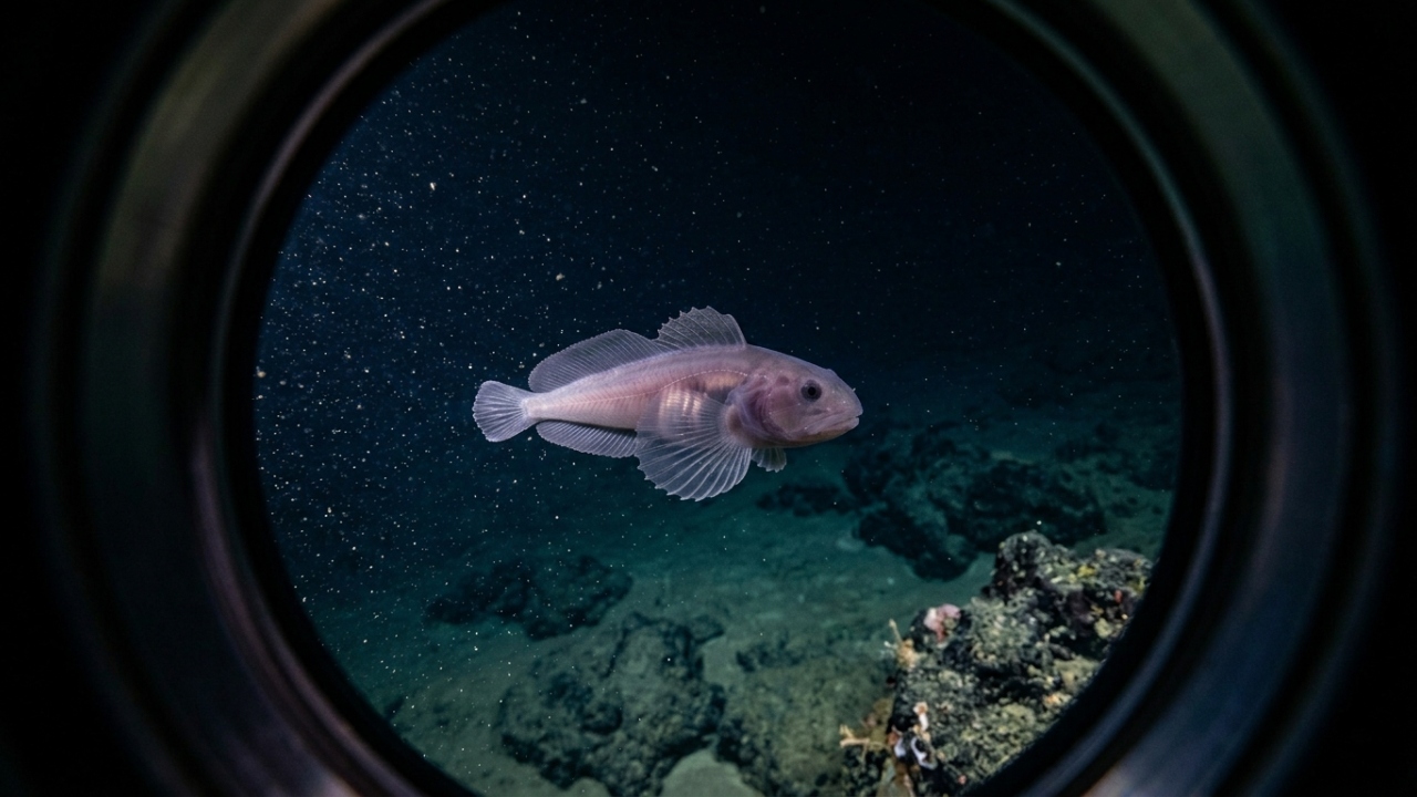 Nas profundezas de 8.000 metros da Fossa das Marianas, uma expedição acaba de identificar 3 novas espécies de peixes que sobrevivem à pressão extrema