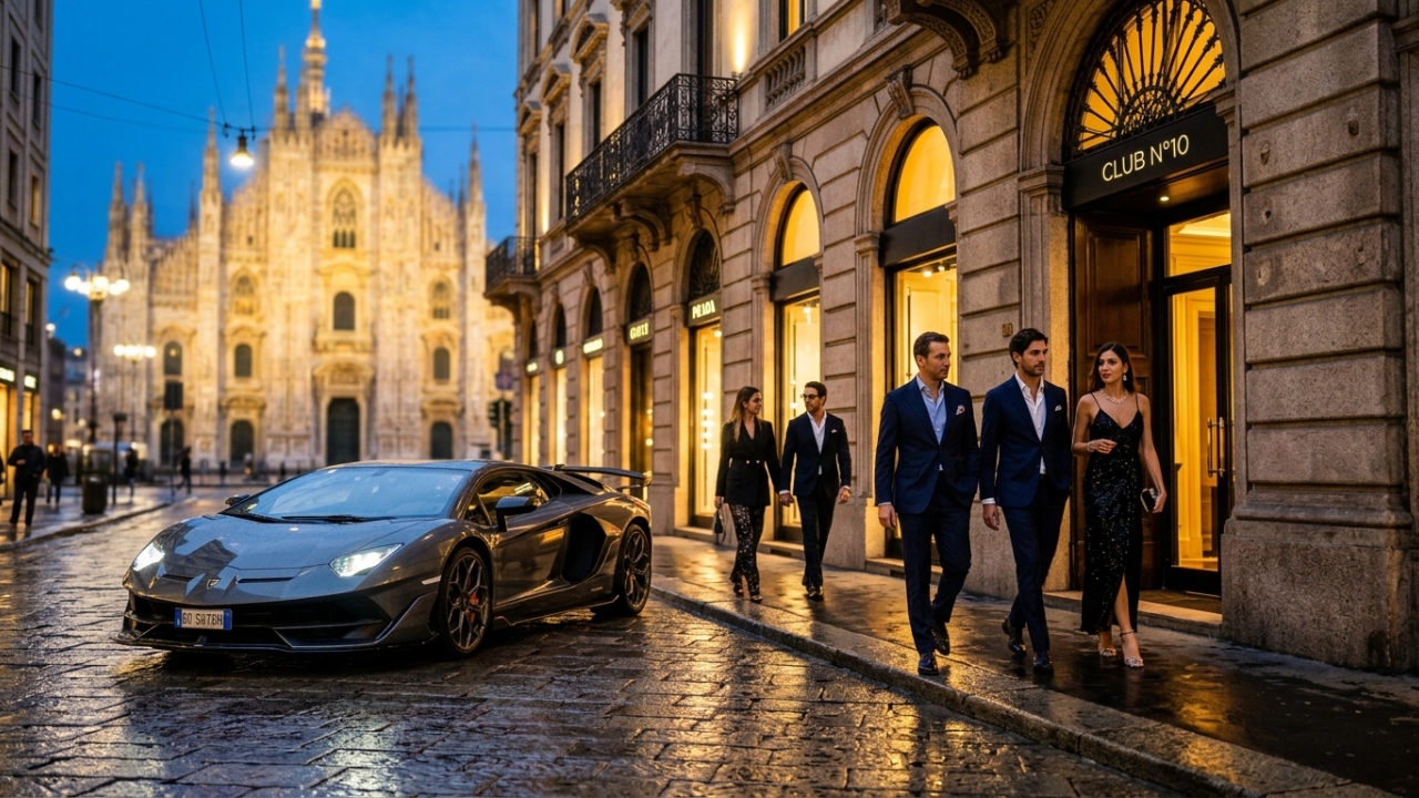 Com um imposto fixo de € 300 mil e alta de 38% nos imóveis, Milão virou o novo paraíso dos ultra-ricos e a capital do luxo em toda a Europa