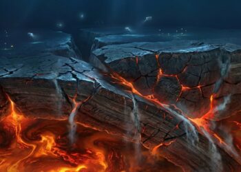 Placas tectônicas estão sugando 3 vezes mais água para as profundezas do planeta do que a ciência calculava