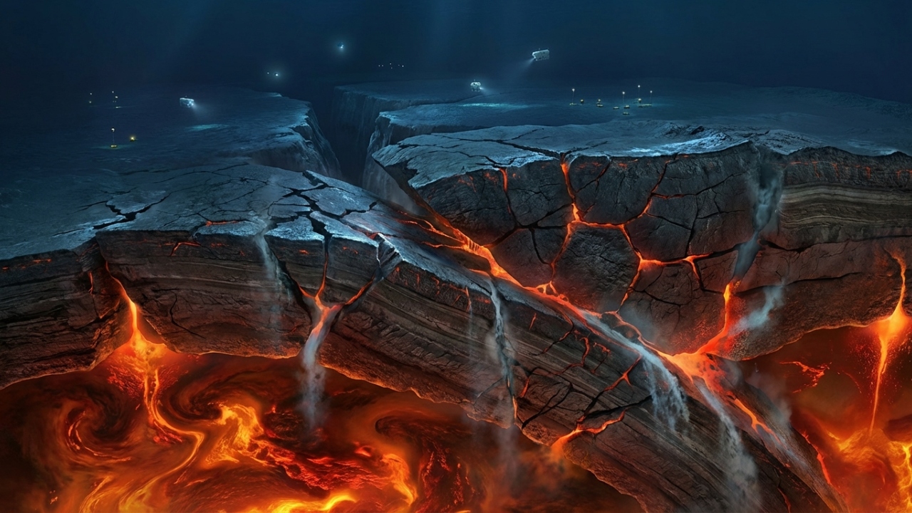 Placas tectônicas estão sugando 3 vezes mais água para as profundezas do planeta do que a ciência calculava