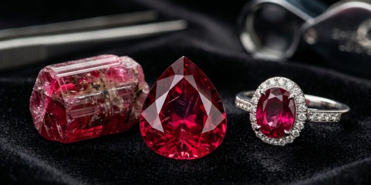 Esqueça o rubi comum, pois esta gema com tons de rosa framboesa surge como uma raridade absoluta e a joia do amor absoluto