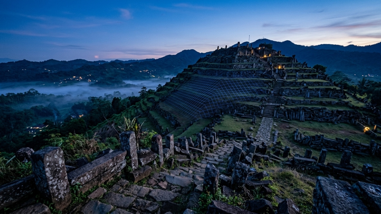 Com 25 mil anos de idade e enterrada sob uma colina na Indonésia, a pirâmide que pode ser a mais velha do mundo está mudando tudo o que sabemos sobre a civilização