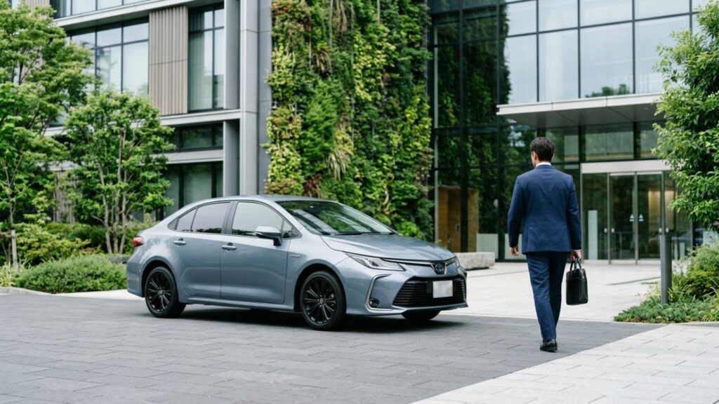 Sedã japonês com motor híbrido flex garante consumo de 18 quilômetros por litro na cidade e oferece 8 anos de garantia para conquistar o público conservador em 2026