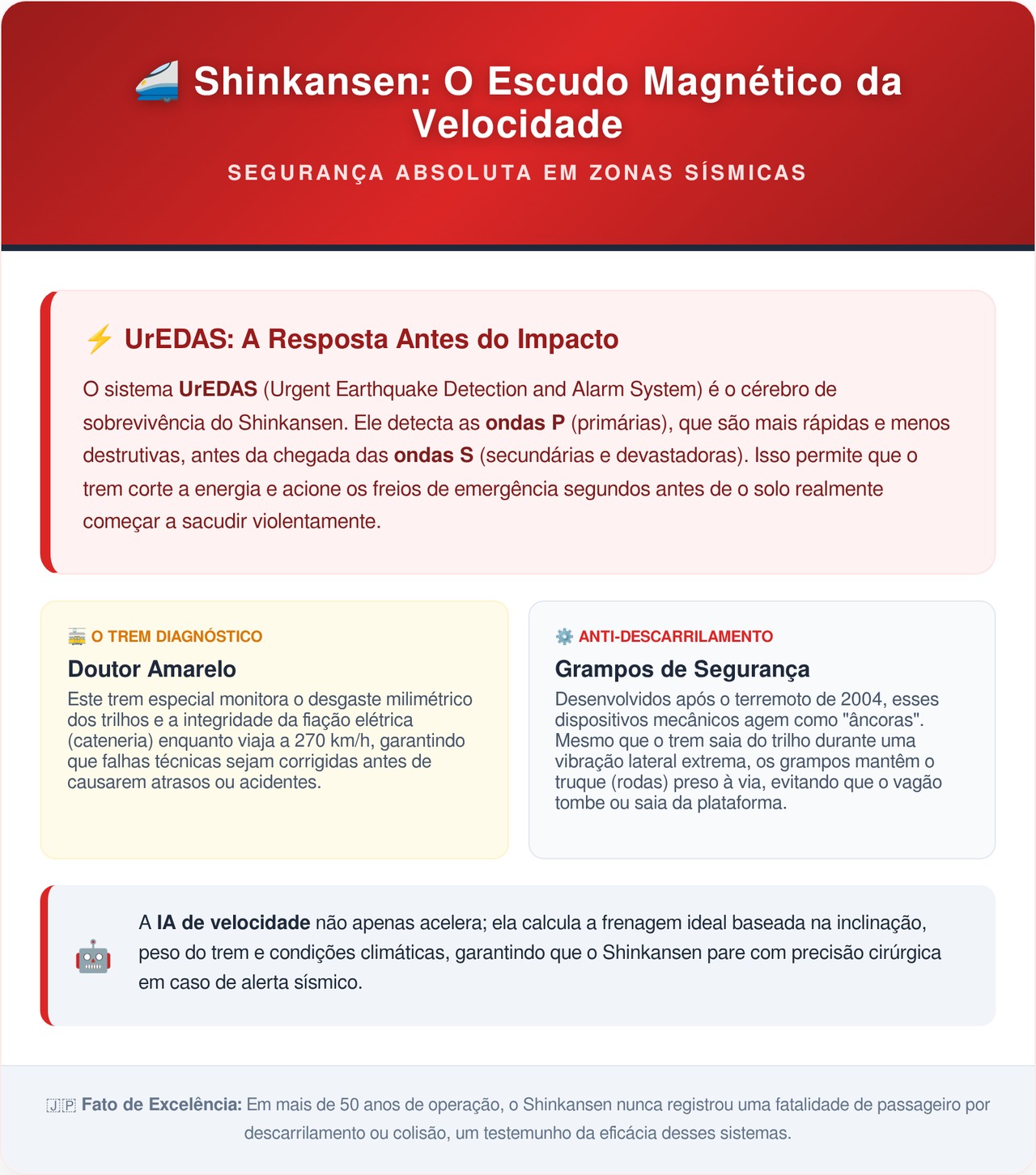 Trem bala asiático de 320 quilômetros por hora que transporta mais de 400 mil passageiros por dia com uma margem de atraso anual de apenas 54 segundos