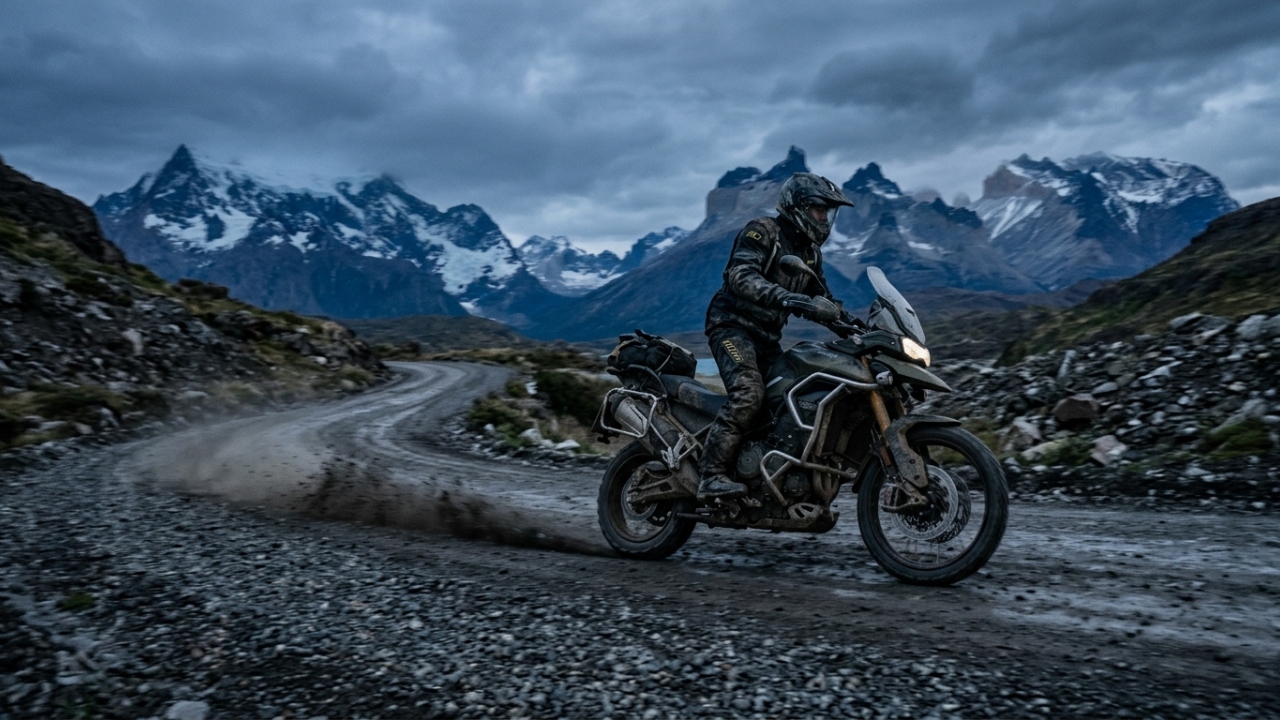 Aventureira britânica de três cilindros gera 108 cavalos de potência e abriga tanque de 20 litros para cruzar a América do Sul sem imprevistos