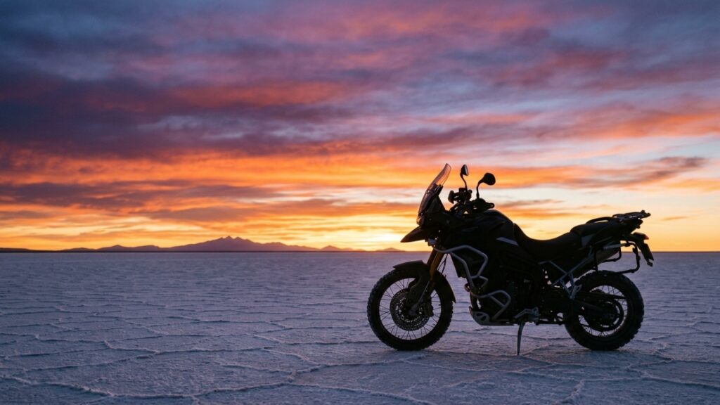 Aventureira britânica de três cilindros gera 108 cavalos de potência e abriga tanque de 20 litros para cruzar a América do Sul sem imprevistos