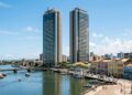 Com 41 andares e 134 metros de altura, as torres residenciais no Recife tornaram-se os edifícios mais altos e marcantes do litoral de Pernambuco