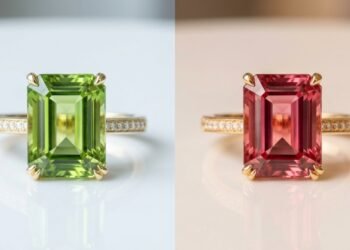 Esqueça o rubi, pois esta gema da Turquia alterna entre o verde e o rosa conforme a luz, sendo uma das pedras mais cobiçadas da gemologia
