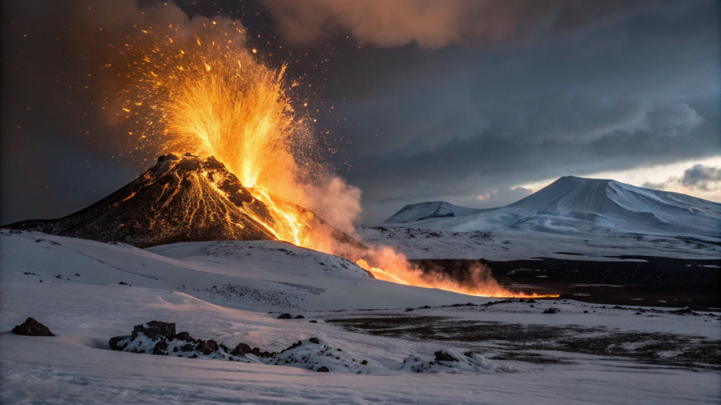Um vulcão na Antártida joga 80 gramas de ouro puro no ar todos os dias e ninguém consegue pegar nada