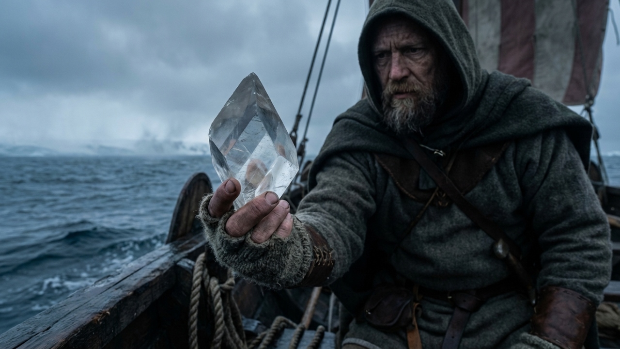 Além do diamante: o cristal que duplica a luz e serviu como bússola para os vikings há 1.000 anos, revolucionando a navegação