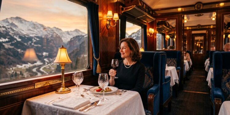 A lendária viagem de luxo que inspirou o cinema cruza 3 países europeus oferecendo cabines de 5 estrelas e jantares exclusivos em um trajeto de tirar o fôlego