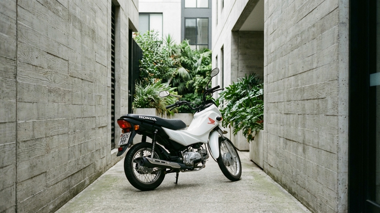 Capaz de fazer mais de 55 km por litro na cidade, a moto mais barata do país é a escolha número 1 de quem deseja fugir do ônibus gastando menos de 10 reais por dia