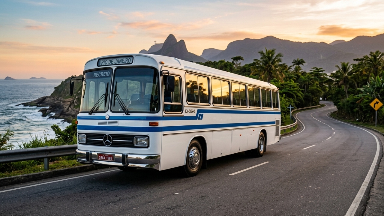 Abandonado por 30 anos em um pátio, o lendário ônibus monobloco foi totalmente restaurado com peças originais e agora vale uma pequena fortuna para colecionadores