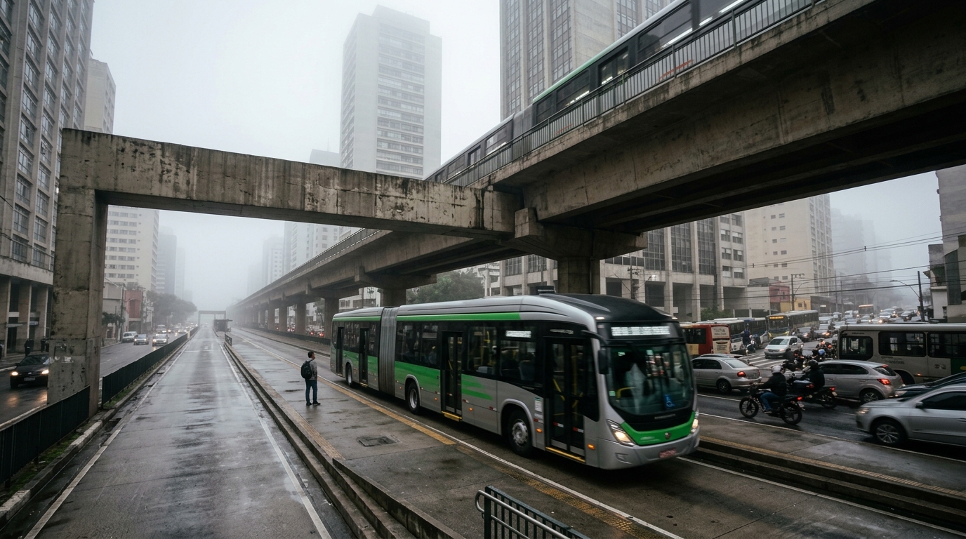 Gigante elétrico de 22 metros transporta 150 passageiros com economia de 80% e zera a poluição nos corredores urbanos