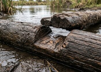Arqueólogos encontraram na Zâmbia uma estrutura de madeira de 476 mil anos que prova que a engenharia humana é muito mais antiga do que ensinaram