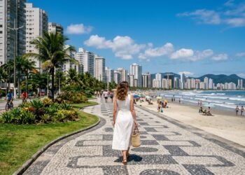 Fundada em 1546 com 5,3 km de jardim recordista: a cidade do litoral paulista que entrou no Guinness e abriga o maior porto da América Latina
