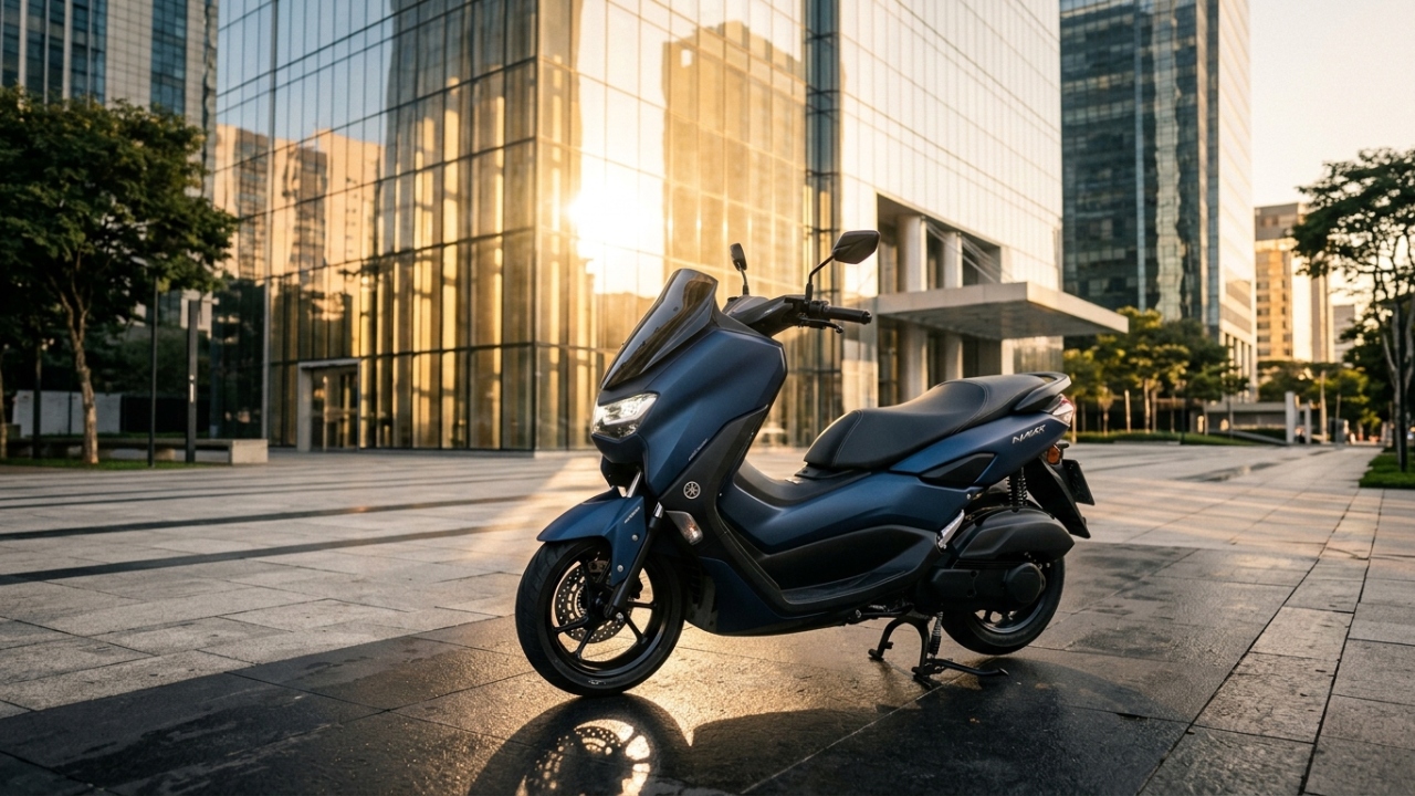Scooter japonesa de 155 cilindradas garante 40 quilômetros por litro e abriga dois capacetes sob o banco no trânsito caótico das capitais brasileiras