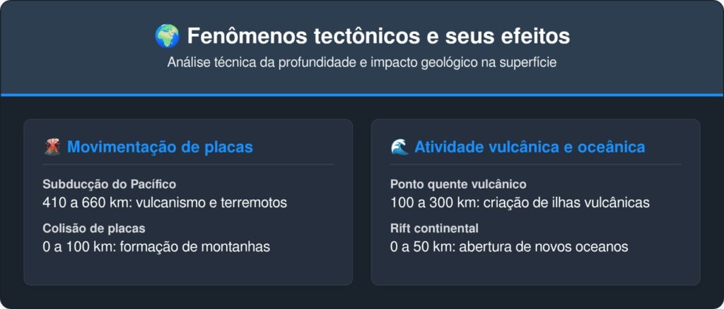 Sismólogos detectam um enorme pedaço do antigo fundo do Oceano Pacífico afundando no manto da Terra